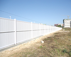 深圳地鐵PVC施工圍擋,提升施工形象、美化城市！