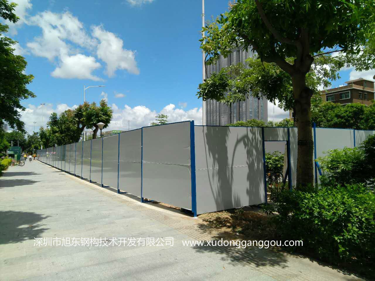 「深圳PVC圍擋」PVC施工圍擋在施工的時候要準守哪些規則?