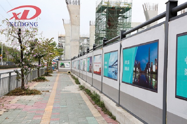 城市建設改造、市政施工都少不了的鋼圍擋