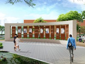 重視校園建設，崇揚校園文化的氛圍與精神