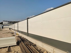 旭東鋼構面向于東莞、惠州施工圍擋持續發貨中