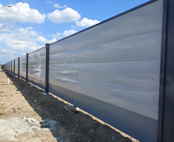 A2款白灰板圍擋，旭東工廠(chǎng)發(fā)貨不斷